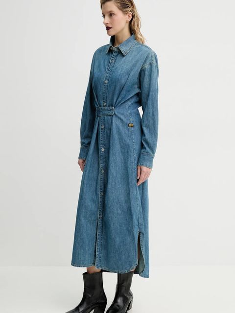 G-Star sukienka jeansowa - zdjęcie produktu nr 1