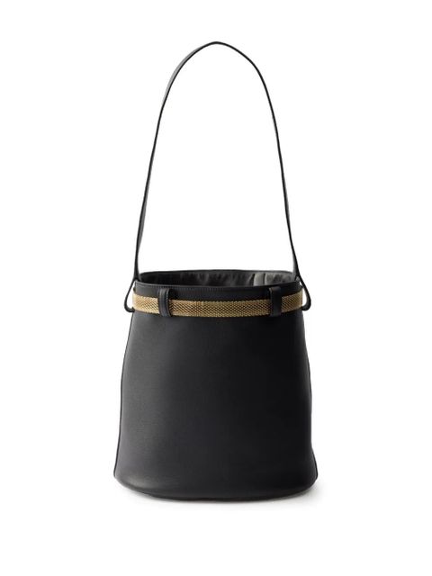 Prada Buckle bucket bag - Black - zdjęcie produktu nr 2