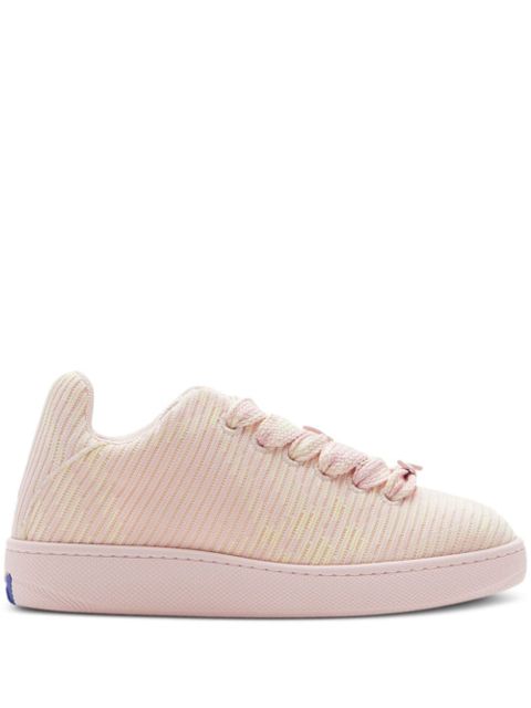 Burberry Box checked sneakers - Pink - zdjęcie produktu nr 1