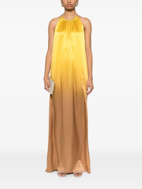 Max Mara Deruta maxi dress - Yellow - zdjęcie produktu nr 2