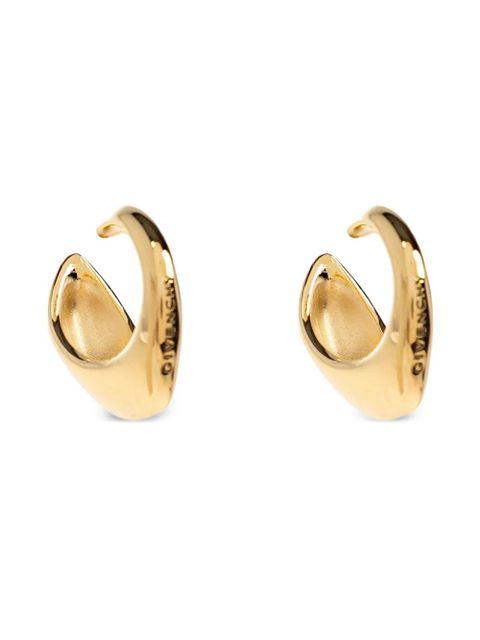 Givenchy brass earrings - Gold
