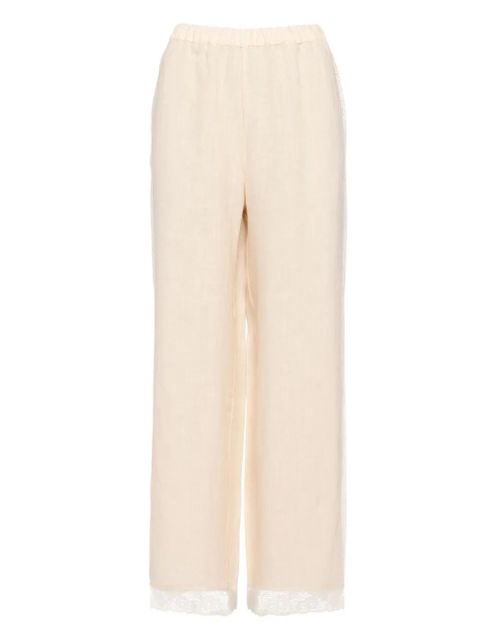 ERES Lagune linen trousers - Pink - zdjęcie produktu nr 1