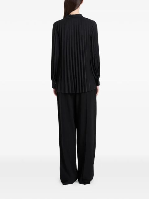 Proenza Schouler Soomin neck-tie blouse - Black