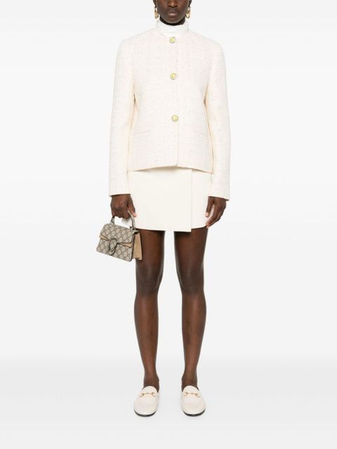 Valentino Garavani sequin-embellished jacket - Neutrals