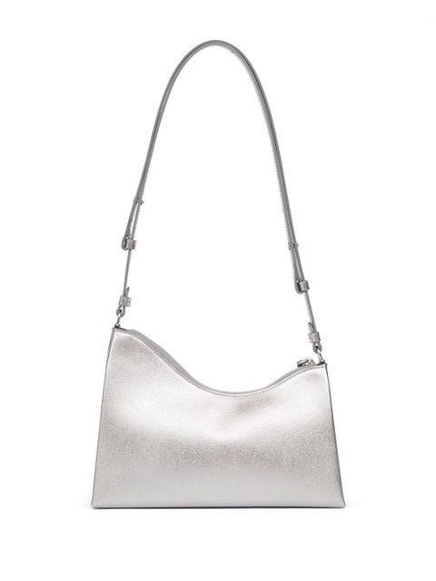 Maison Margiela Snatched Hobo leather bag - Silver