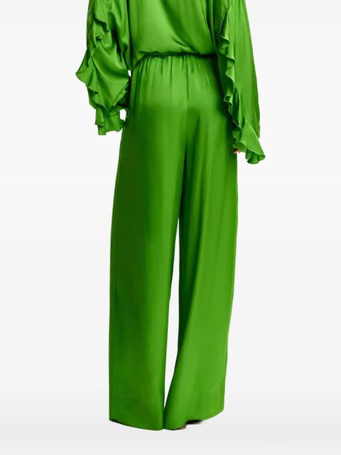 Essentiel Antwerp drawstring-fastening trousers - Green