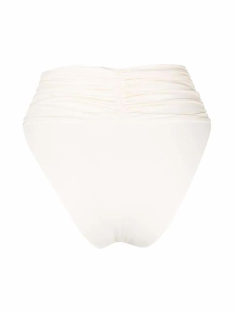 Magda Butrym floral-appliqué bikini bottoms - Neutrals - zdjęcie produktu nr 2