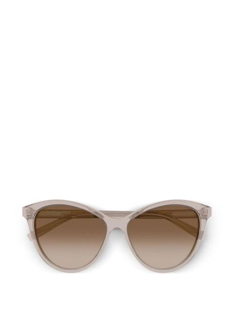 Saint Laurent Eyewear cat-eye sunglasses - Neutrals - zdjęcie produktu nr 1