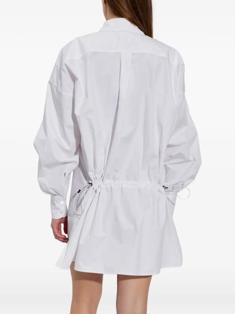 Coperni drawstring-waist shirt - White