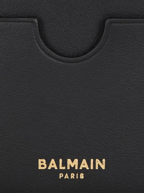Balmain leather card holder - Black