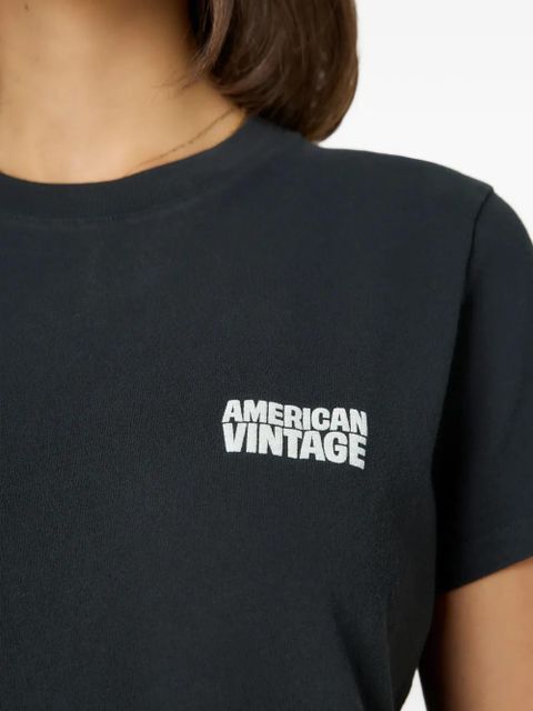 American Vintage Ykobow short-sleeve T-shirt - Black