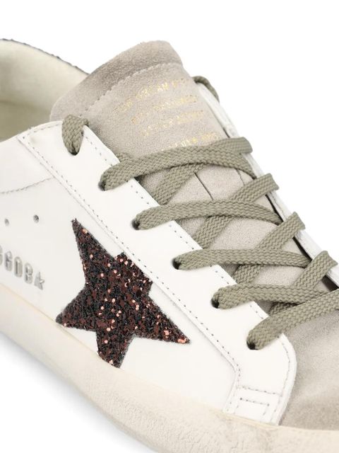 Golden Goose star-appliqué low-top sneakers - White