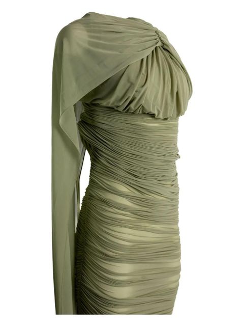 Magda Butrym draped midi dress - Green - zdjęcie produktu nr 2