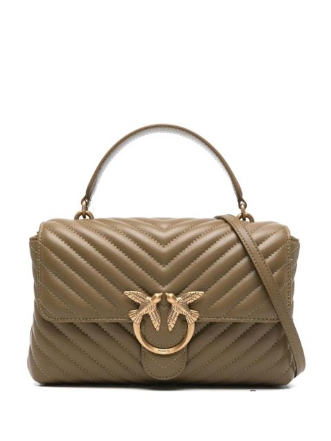 PINKO Classic Lady Love tote bag - Green - zdjęcie produktu nr 1