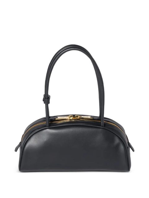 Miu Miu Beau embossed-logo shoulder bag - Black - zdjęcie produktu nr 2