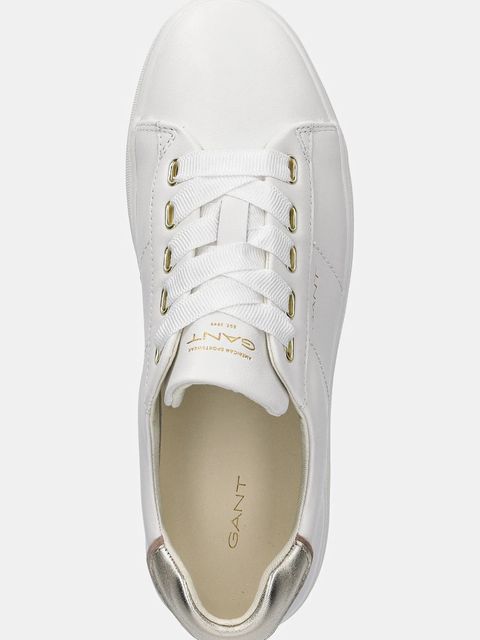 Gant sneakersy skórzane Avona damskie kolor biały 31531989