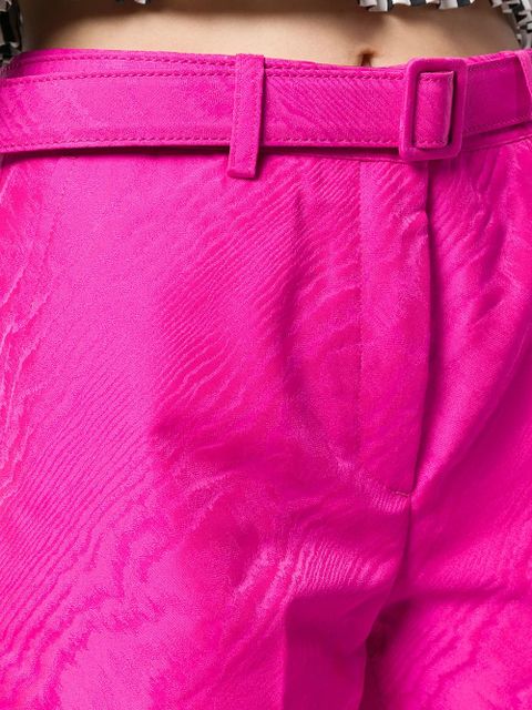 Off-White cigarette trousers - Pink