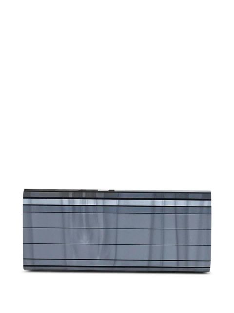 Jimmy Choo Sweetie logo-detail clutch bag - Blue - zdjęcie produktu nr 2