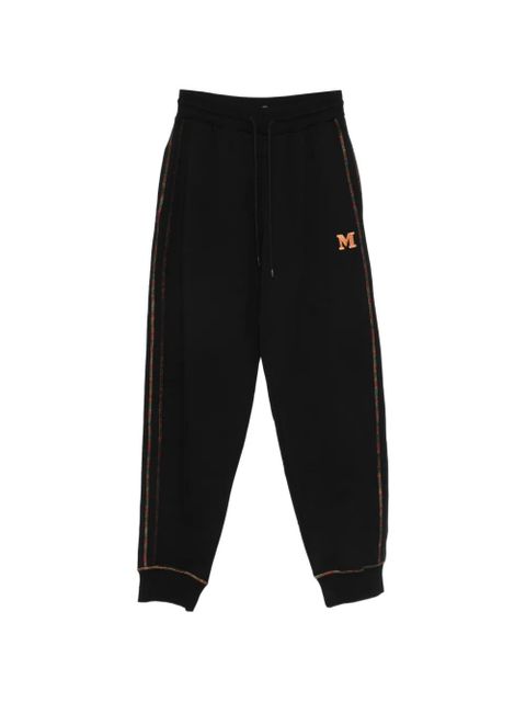 Missoni logo-patch side-stripe track pants - Black - zdjęcie produktu nr 1