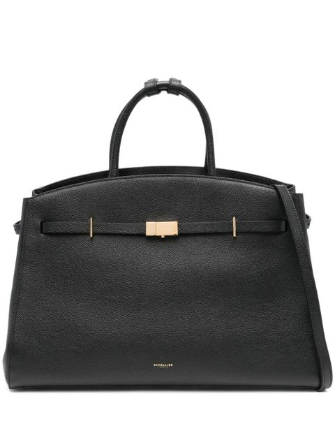 DeMellier large The Hudson clasp-fastening tote bag - Black - zdjęcie produktu nr 1