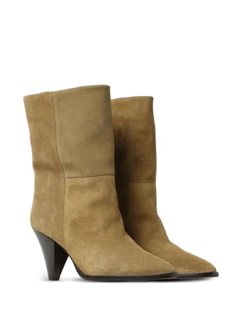 ISABEL MARANT Rouxa pointed ankle boots - Neutrals