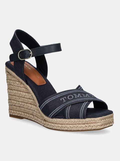 Tommy Hilfiger sandały TOMMY HILFIGER ESPAD HIGH WEDGE - zdjęcie produktu nr 2