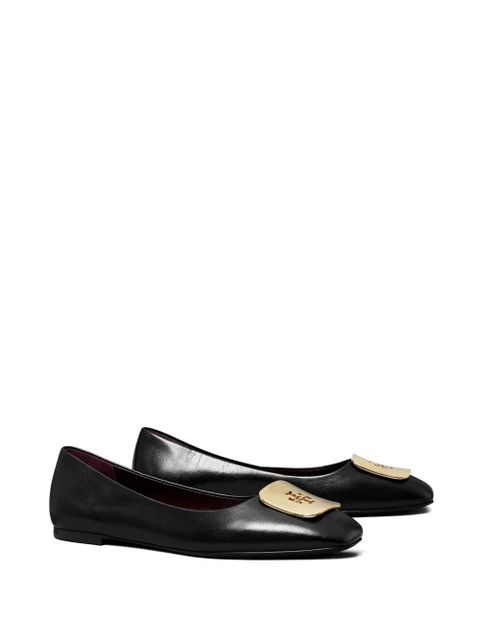 Tory Burch Georgia ballerina shoes - Black