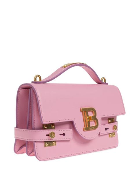 Balmain 24 B-Buzz logo-detail hardware cross body bag - Pink