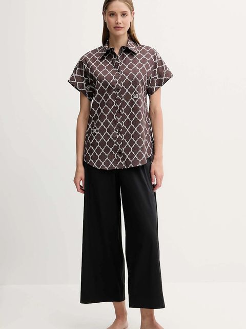 Max Mara Beachwear koszula bawełniana - zdjęcie produktu nr 2