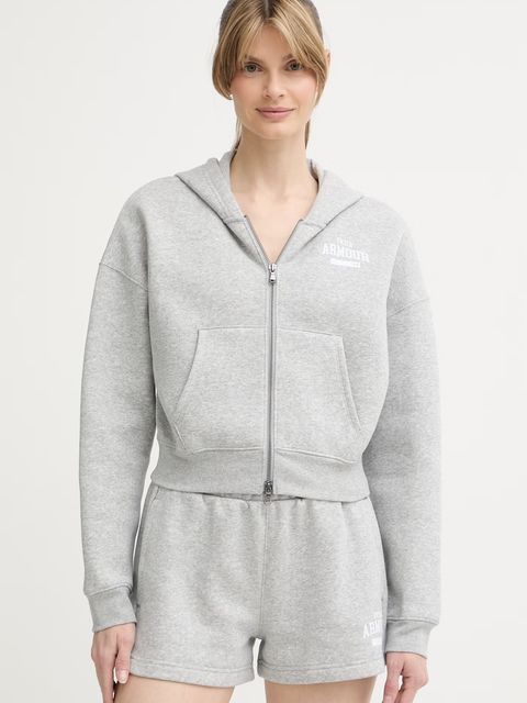 Under Armour bluza rozpinana z kapturem damska z bawełną Icon - zdjęcie produktu nr 1