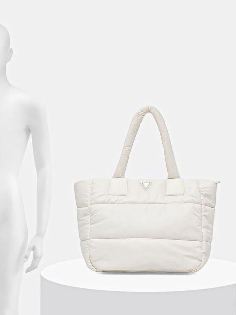 Guess torebka kolor beżowy V5BZ14 WF820