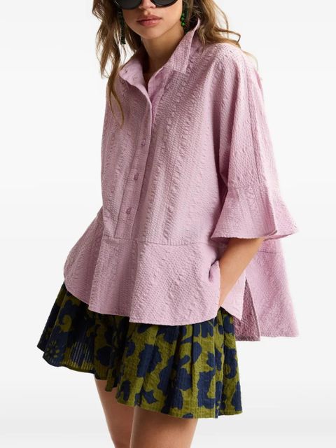 Essentiel Antwerp peplum-hem shirt - Pink
