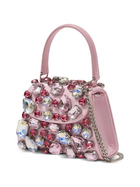 Self-Portrait crystal mini bag - Pink - zdjęcie produktu nr 2