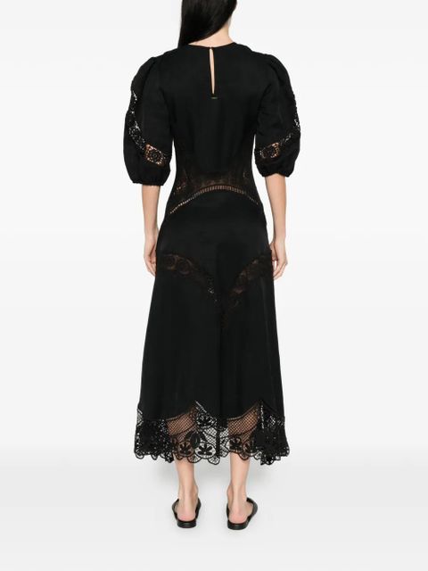 TWINSET crew-neck midi dress - Black