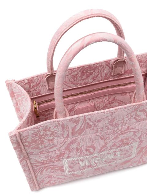 Versace small Barocco Athena tote bag - Pink