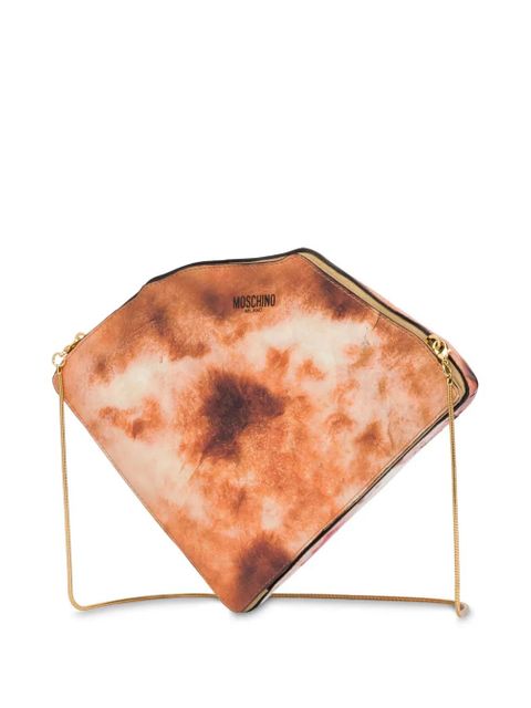 Moschino pizza-like shoulder mini bag - Brown - zdjęcie produktu nr 2