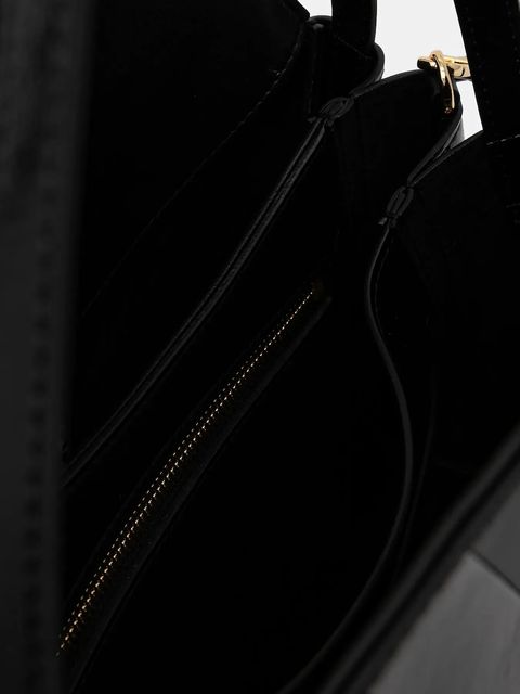 Themoire torebka kolor czarny TMFW25EUDSTN1