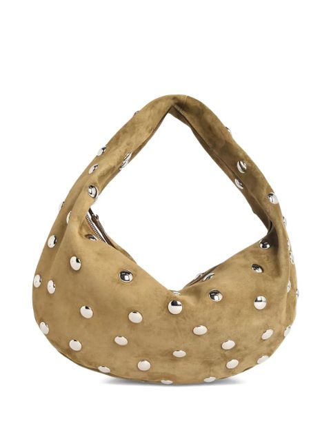 KHAITE scale pattern studded olivia shoulder bag - Neutrals - zdjęcie produktu nr 2