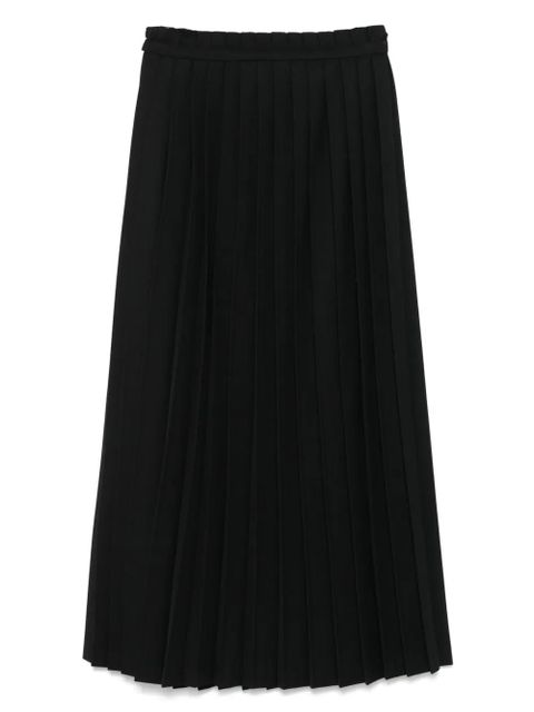 AMI Paris pleated maxi skirt - Black - zdjęcie produktu nr 2