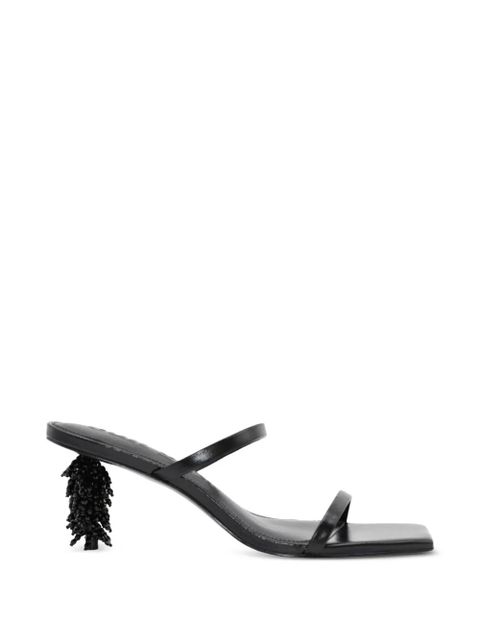 Cult Gaia Riley beaded heeled sandals - Black - zdjęcie produktu nr 1