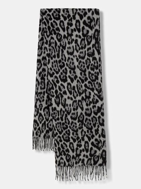 Morgan szalik damski kolor szary wzorzysty 5GRELEO - zdjęcie produktu nr 1