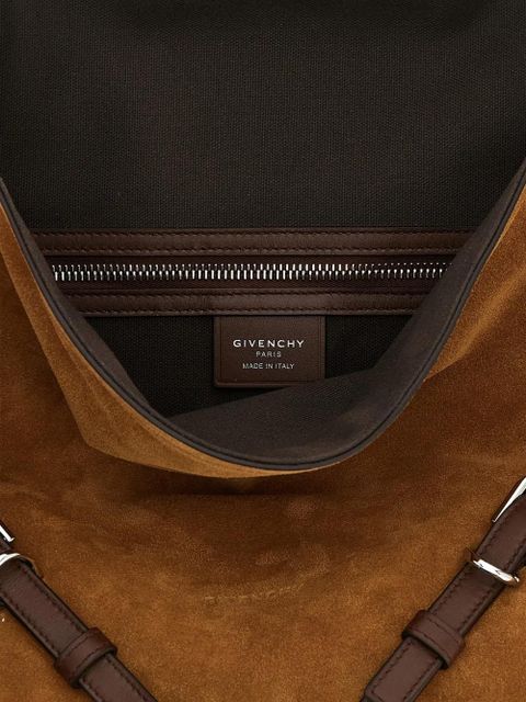 Givenchy medium Voyou suede shoulder bag - Brown - zdjęcie produktu nr 2