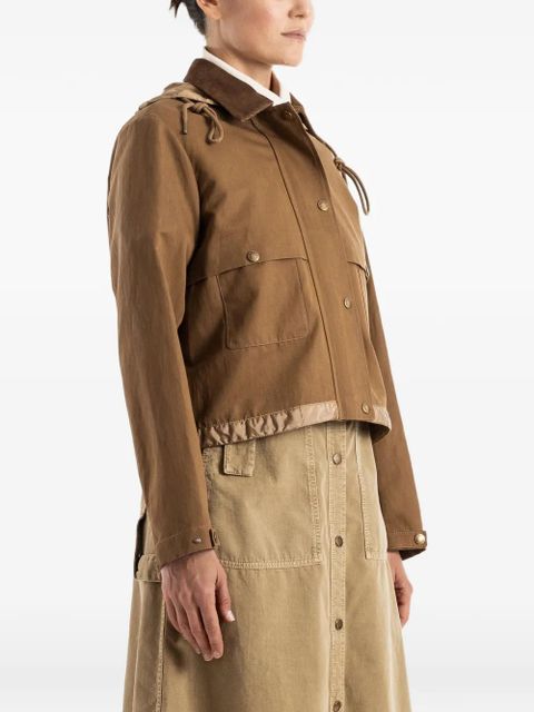 Moncler Aconitum hooded jacket - Brown