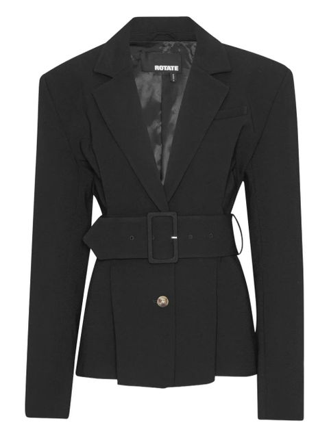 ROTATE BIRGER CHRISTENSEN belted blazer - Black - zdjęcie produktu nr 1