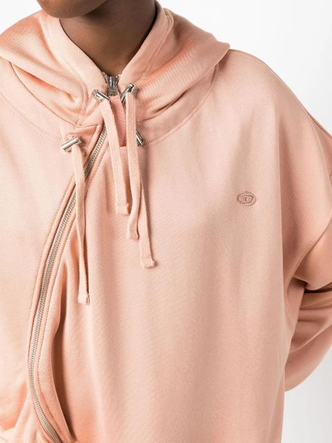 Diesel D-Abanazip asymmetric jumper dress - Pink