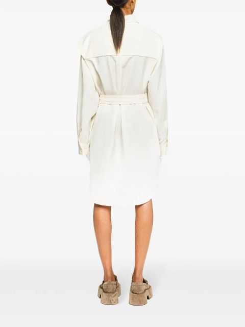 JW Anderson cape midi dress - White