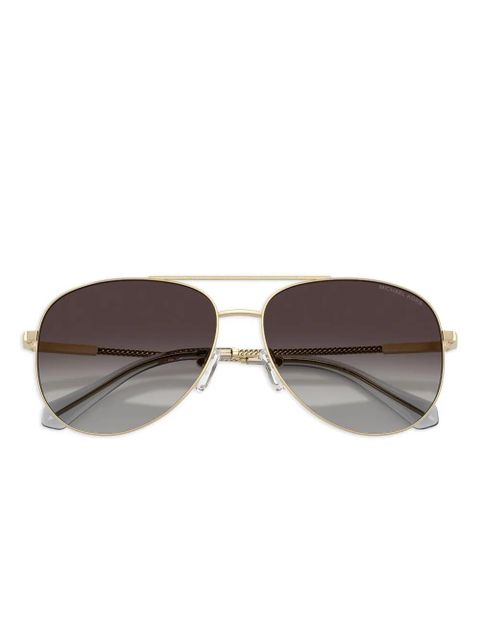 Michael Kors metal-frame sunglasses - Gold