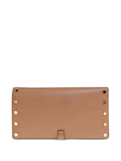 GANNI studs-embellishment flap wallet - Neutrals - zdjęcie produktu nr 2