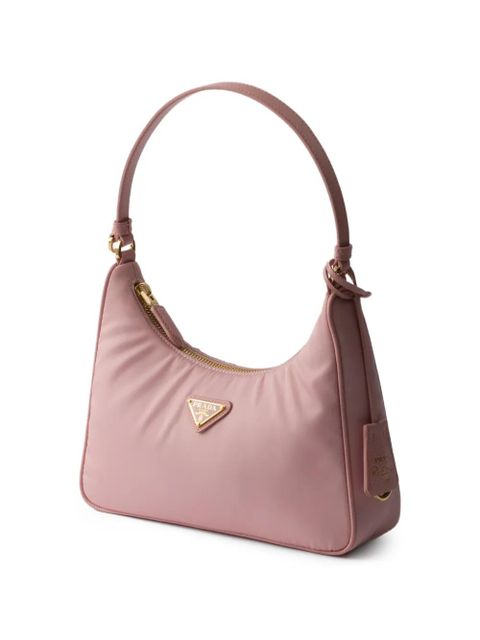 Prada mini Re-Edition 2005 logo-detail tote bag - Pink