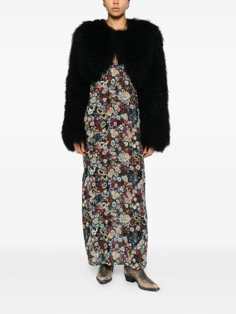 KHAITE Taja midi dress - Black - zdjęcie produktu nr 2